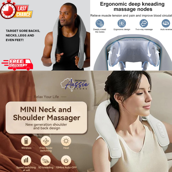 How a Neck Massager Can Improve Your Posture and Reduce Pain