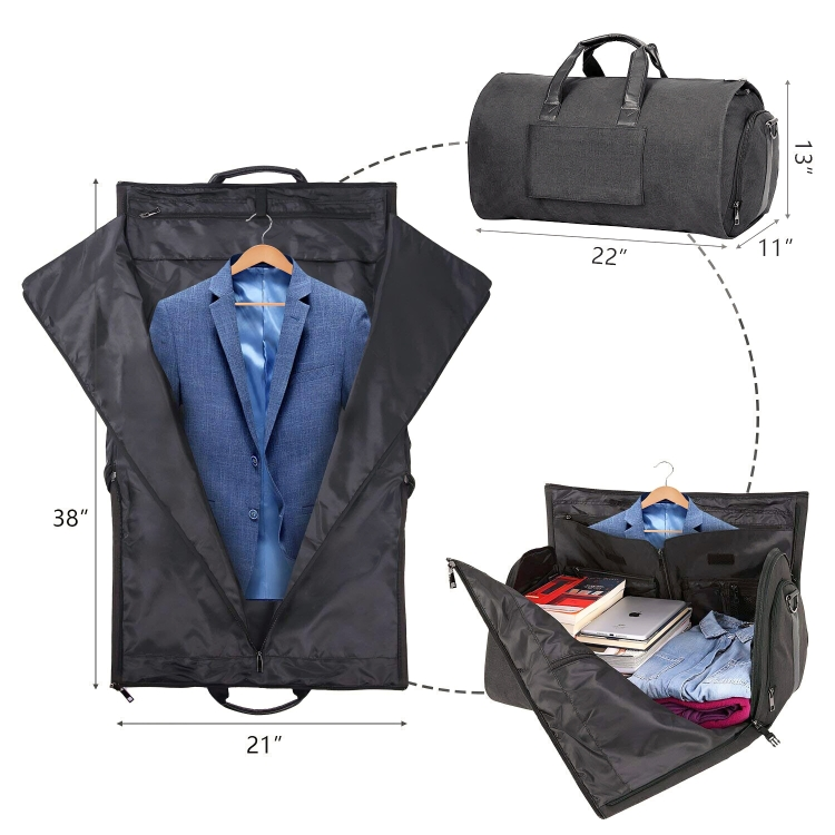 Convertible Garment Duffel Bag
